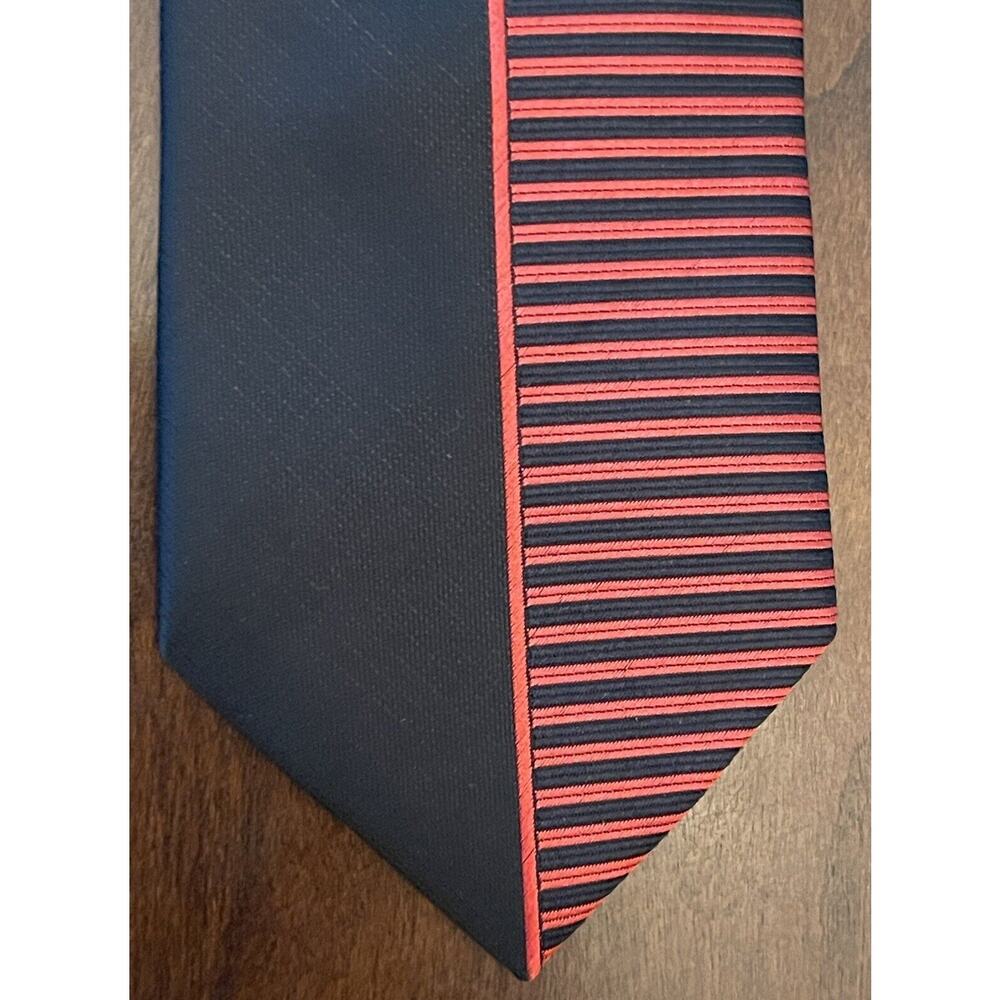 Twenty Dollar Tie Red Black Hand Made 100% Silk Men’s Neck Tie